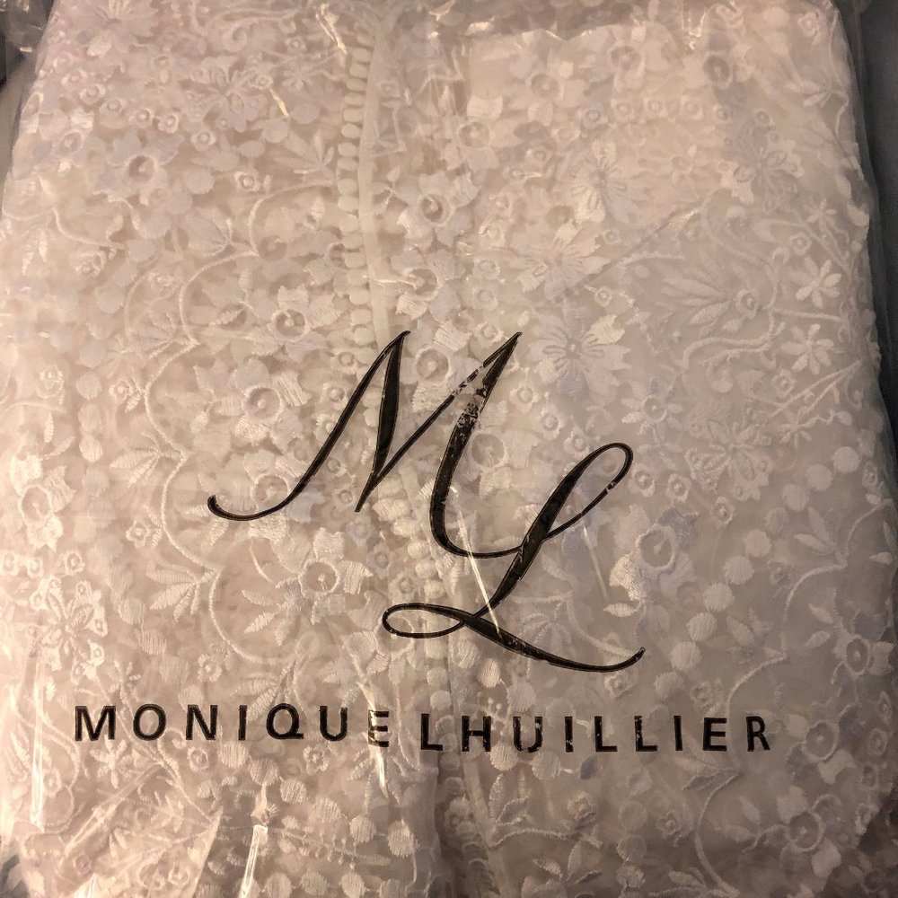*NEW* BHLDN Monique Lhullier Annella Wedding Dress - Picture 4 of 5